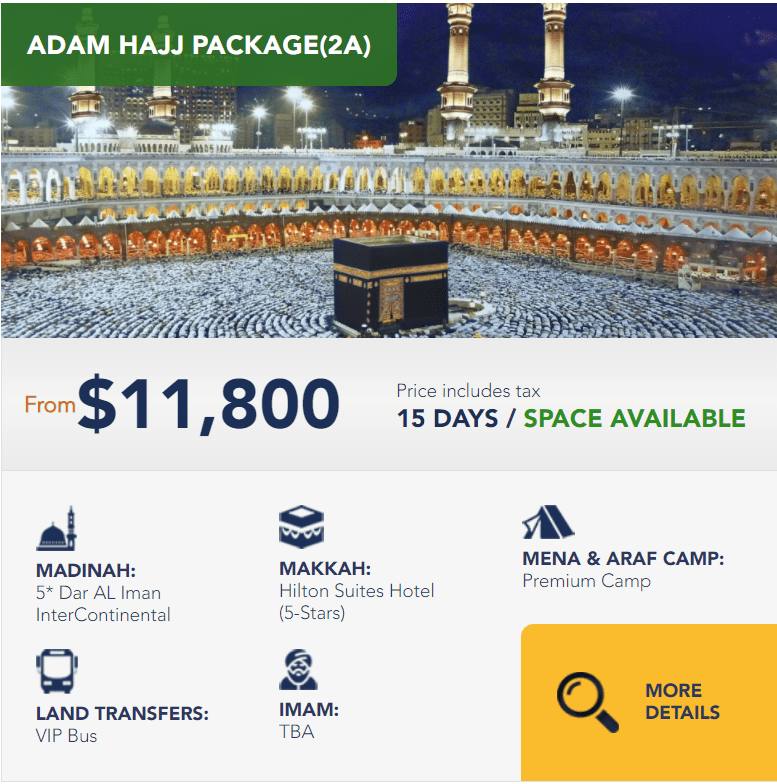 Hajj Packages #2 – Adam Travel
