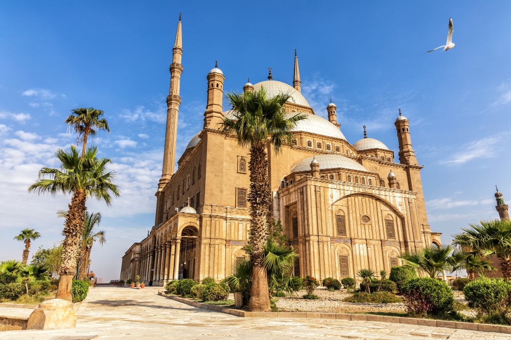 great mosque muhammad ali pasha alabaster mosque citadel cairo egypt